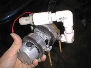 Finished pump assembly