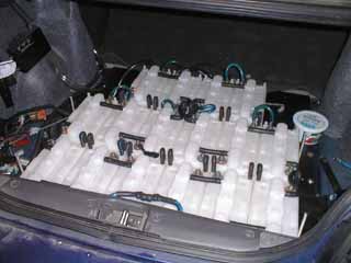 Rear pack half connected